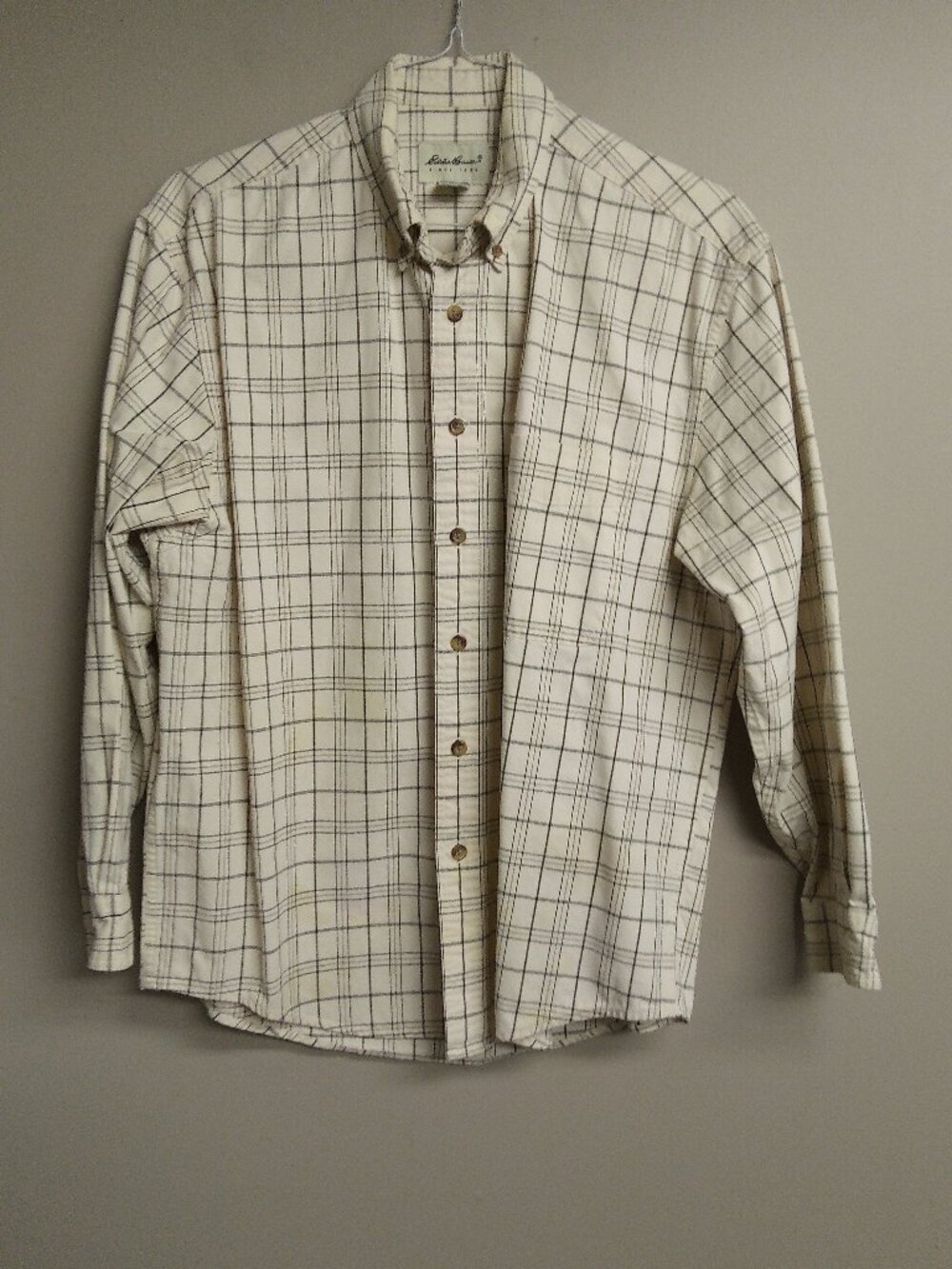 Eddie Bauer Men's Flannel Shirt Size M #1232